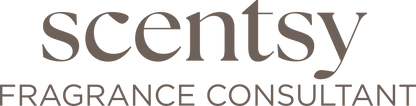 Scentsy Fragrance Consultant logo on a black background