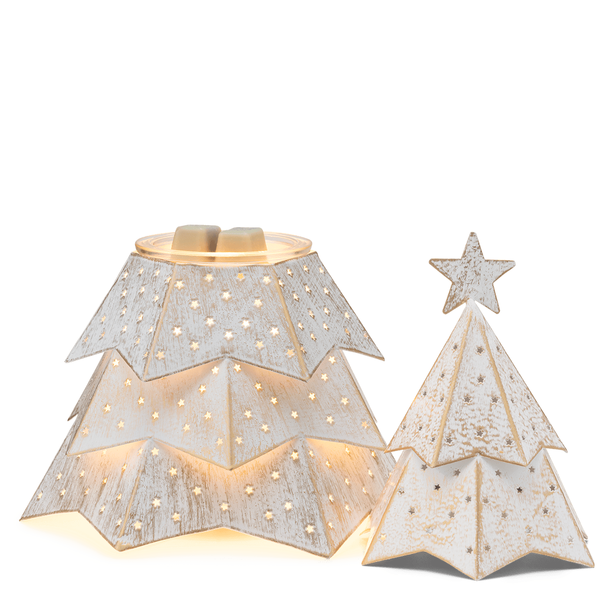 Rustic Twinkle Scentsy Warmer | Christmas Tree