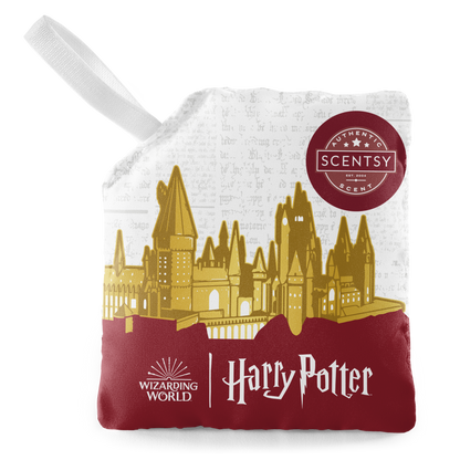 Scentsy warmer with Harry Potter design on a white background